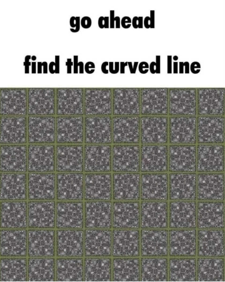 Straight Lines Fool The Renderer