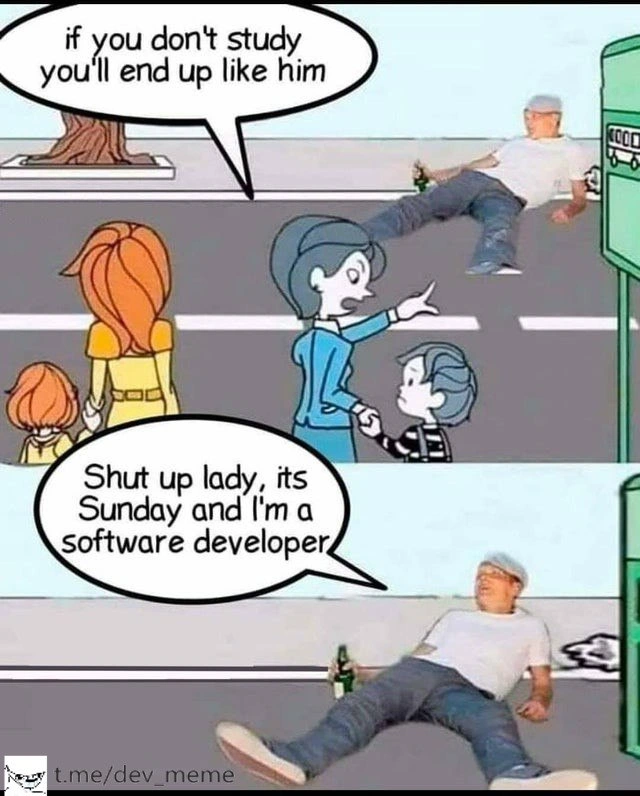 Sunday Software Developer Defense
