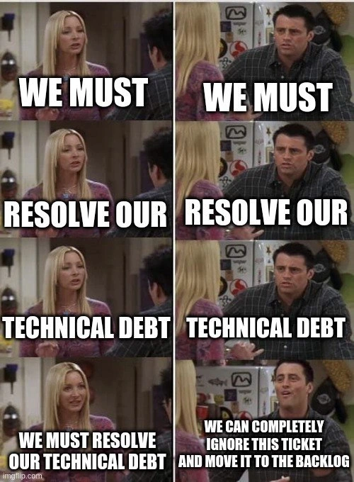 The Technical Debt Backlog Promise