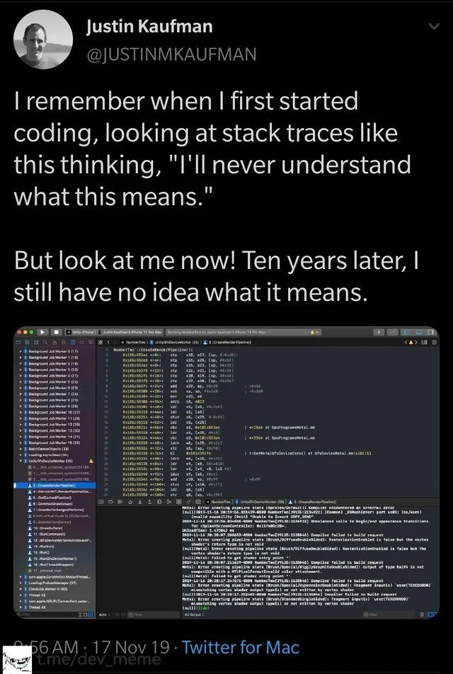 The Enduring Enigma of Low-Level Stack Traces