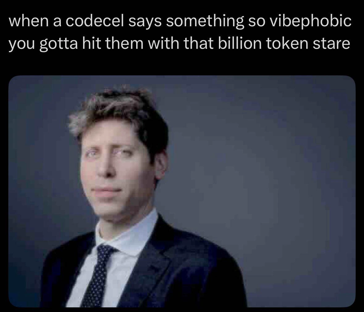 The Billion-Token Vibe Coding Stare