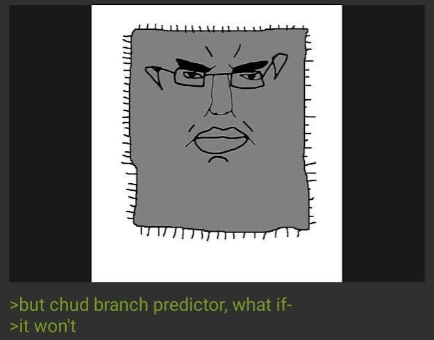 The Branch Predictor Has Zero Doubts