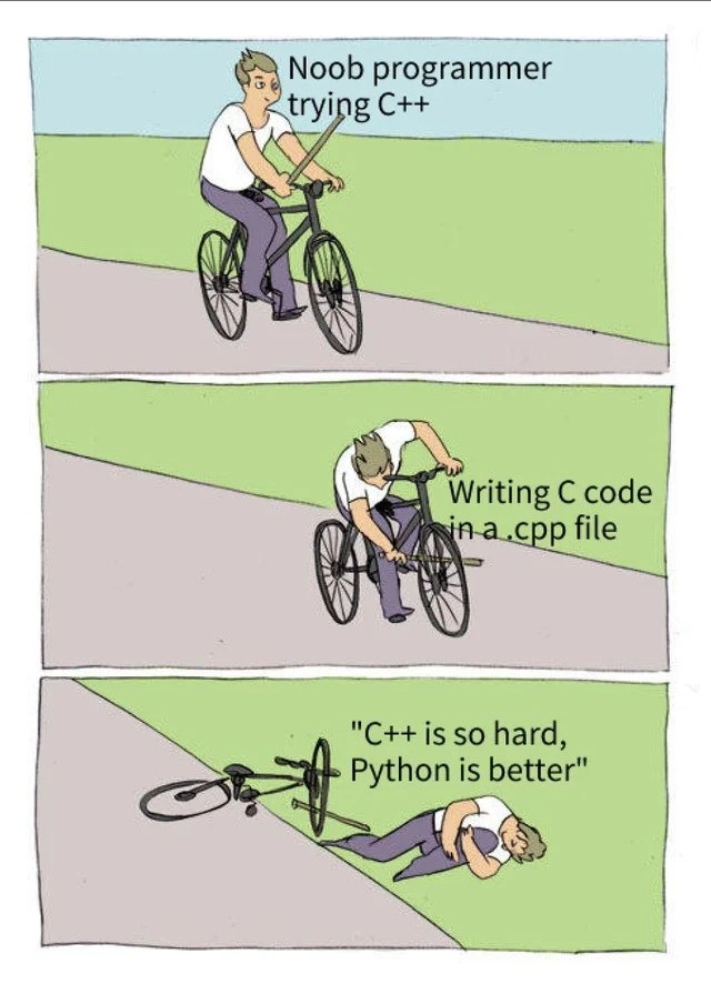 When a rookie writes C in C++ then blames the language’s difficulty