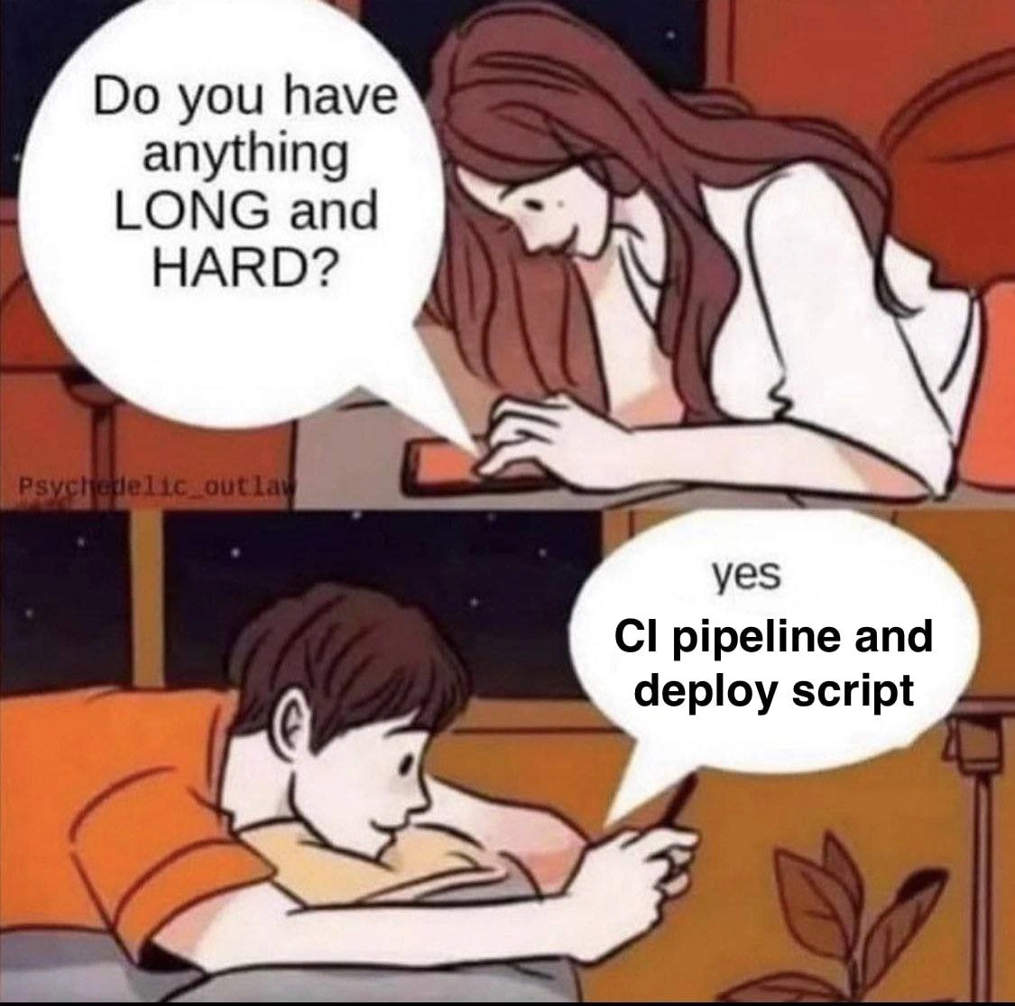The CI Pipeline Pickup Line