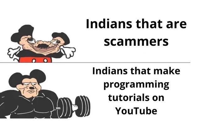 YouTube coding tutors flex harder than the infamous phone scammers