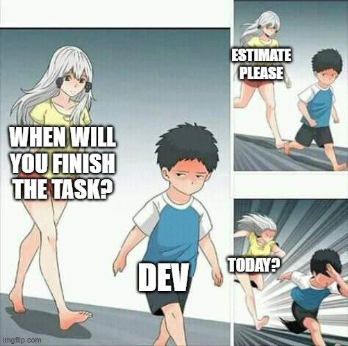 Developer flees PM’s demand for instant estimates in manga-style deadline chase