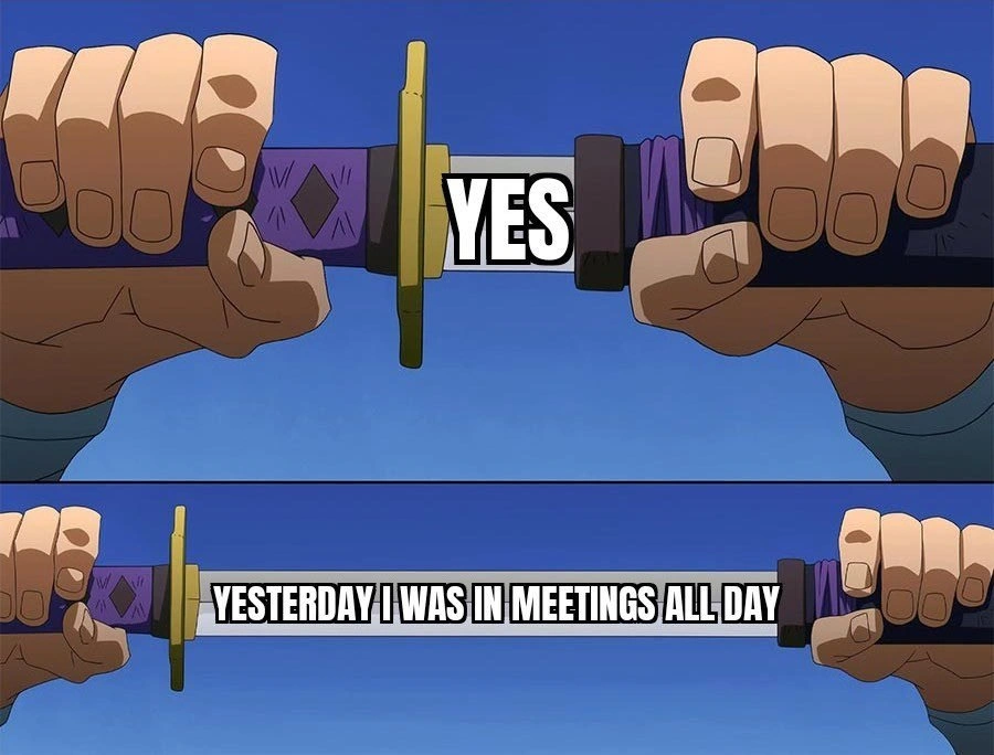 When the code review asks if you shipped anything yesterday