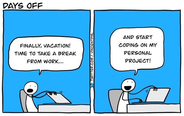 A Developer's Definition of 'Time Off'