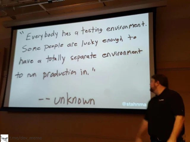 The Unspoken Truth of Production Environments