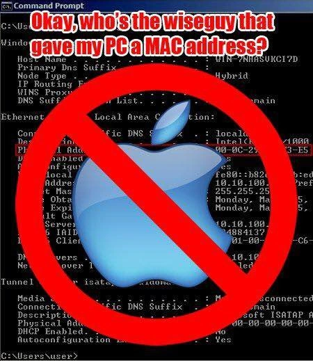 The Classic PC and MAC Address Identity Crisis