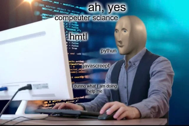Ah, Yes, 'Computer Sciance'