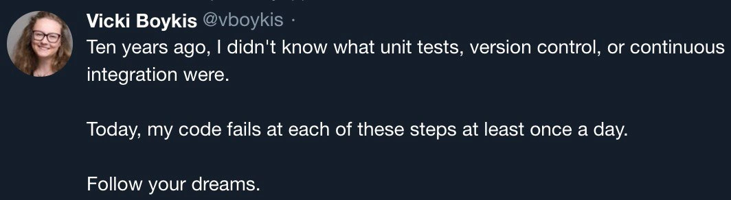 From zero knowledge to daily CI failures: the ironic developer glow-up