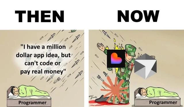Then vs Now: AI Tools Replaced the Million Dollar App Idea Guy
