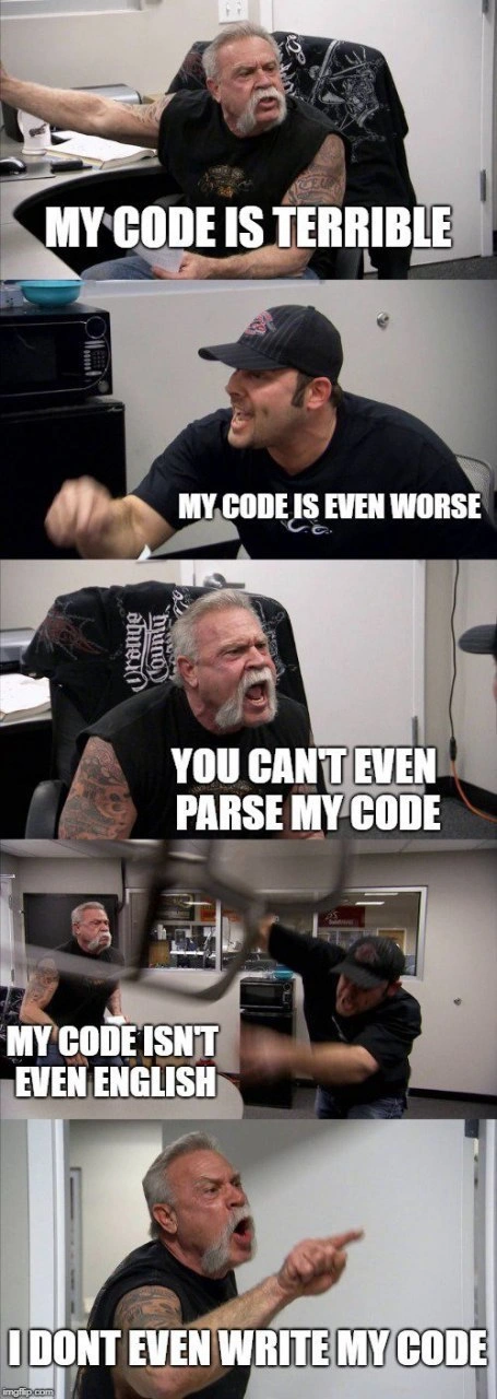 The Escalating War of Bad Code Confessions