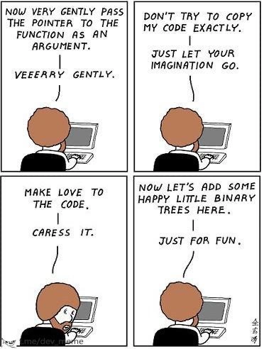 The Joy of Coding with Bob Ross
