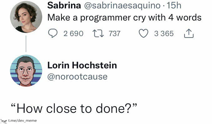 The four-word status question every engineer secretly fears in sprint reviews