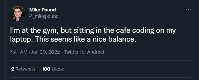 The Gym Cafe Coding Balance
