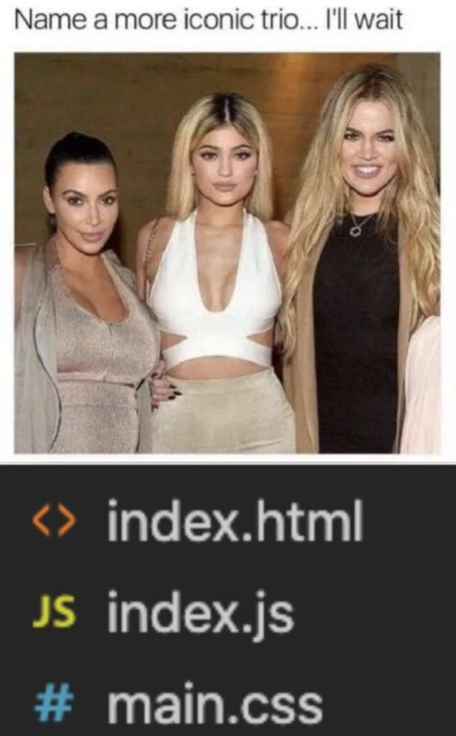 The Holy Trinity of Web Development