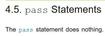 The Honest Pass Statement
