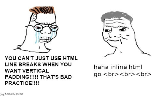 HTML Best Practices: An Idealist vs. a Pragmatist