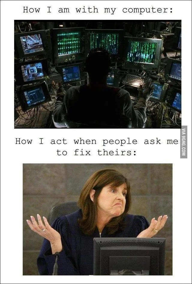 My Rig vs. Your Problem: The Tech Support Paradox