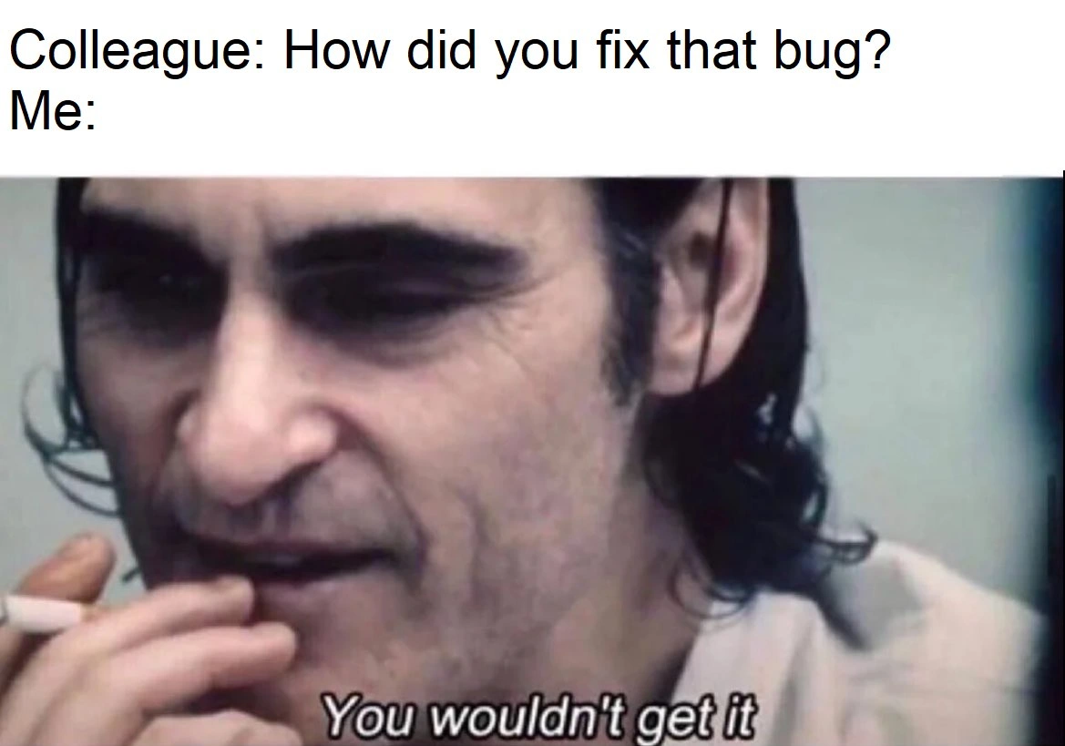 The Unexplainable Bug Fix