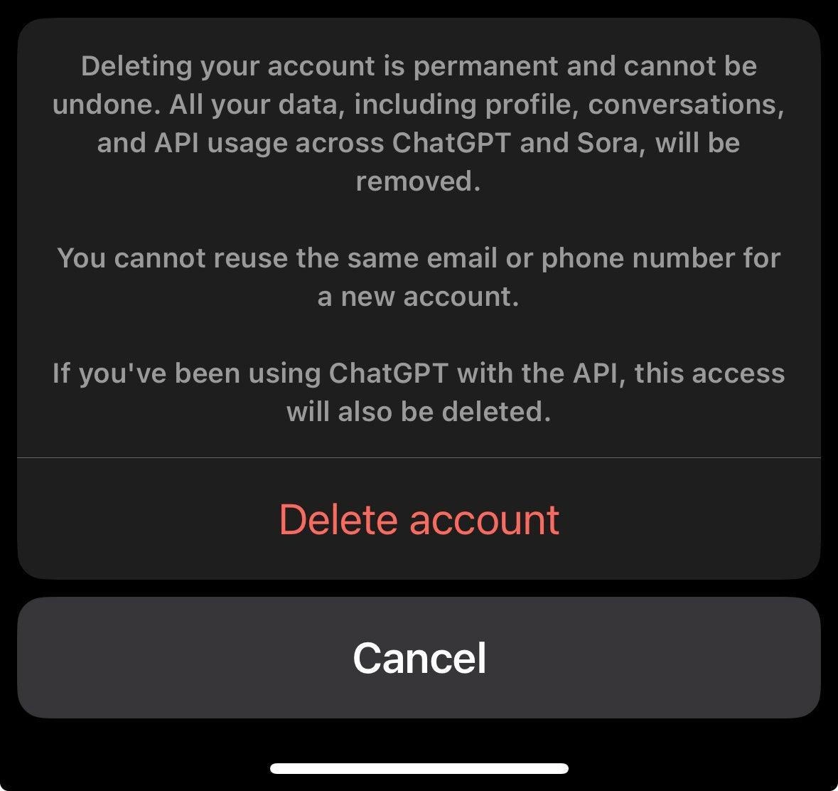 ChatGPT Account Deletion: The Nuclear Option After Sora Rejects Everything