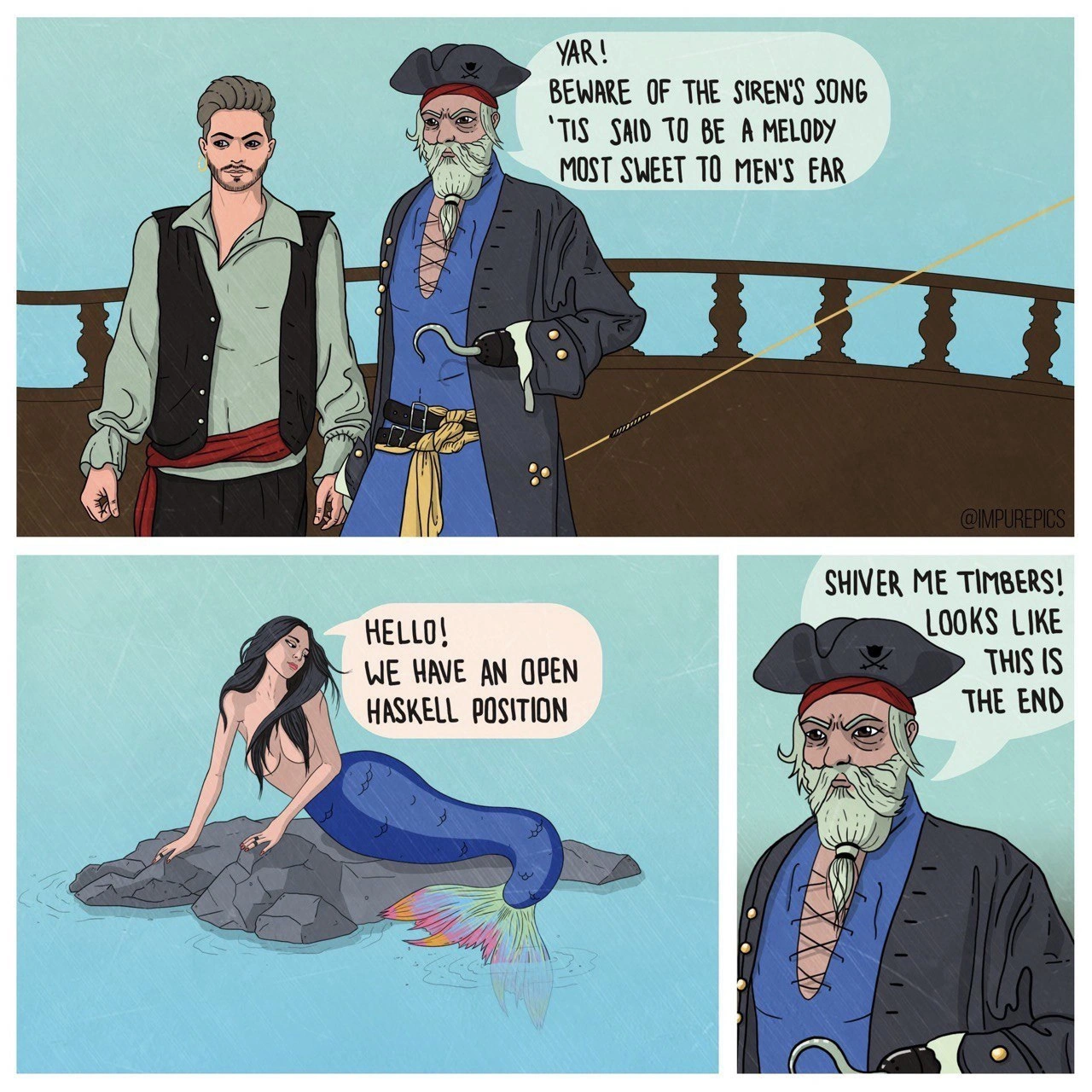 Beware the Haskell job siren: pirates succumb to functional programming lure