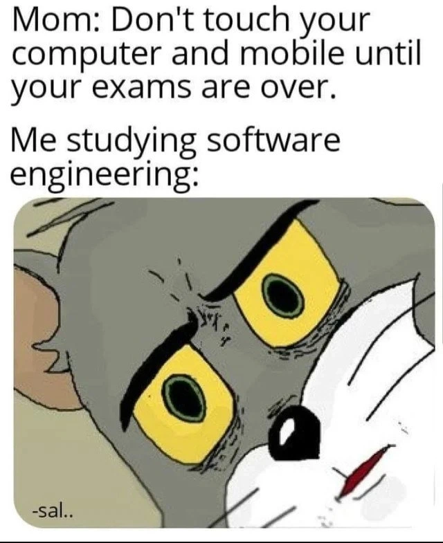 The Disconnect of Studying Software Engineering