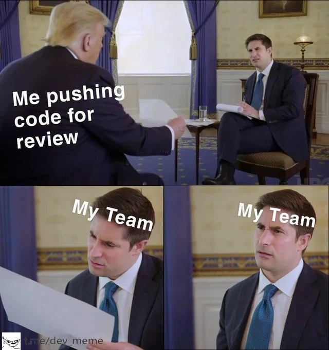 The Team Reviews Your Push