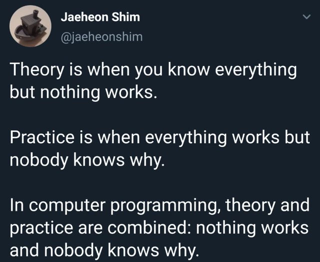 The Grand Unifying Theory of Software Development