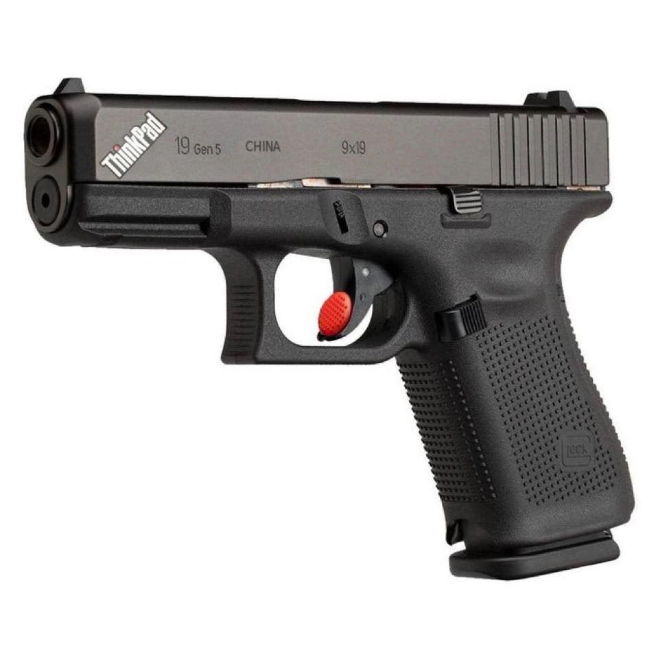 The ThinkPad Glock: For When You Need Absolute Pointing Precision