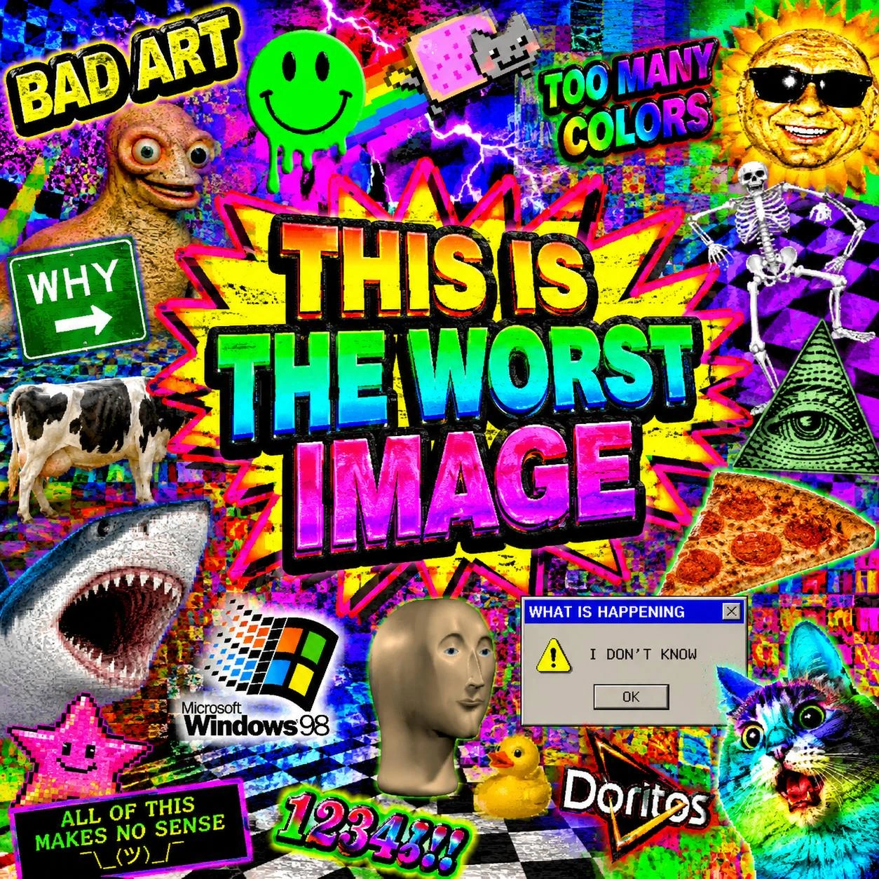 This Is the Worst Image, Labeled Honestly