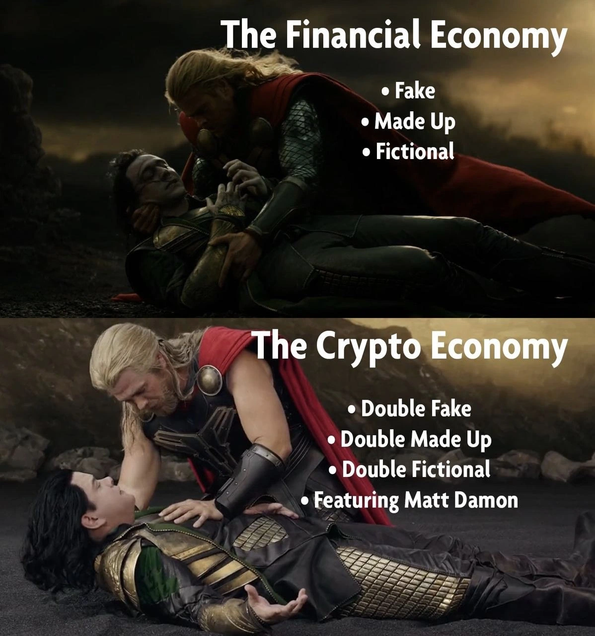 Finance is a Fiction, Crypto is the Fan-Fiction