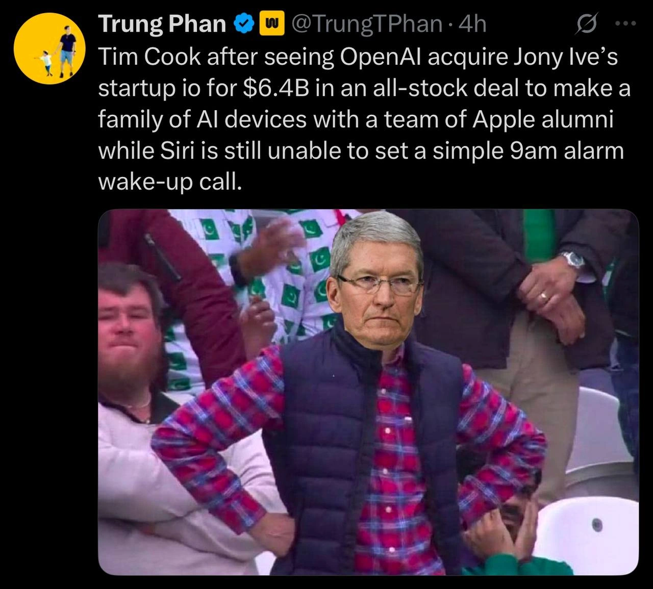 When Your Ex-Designer Gets Billions for AI While Siri Can't Set an Alarm