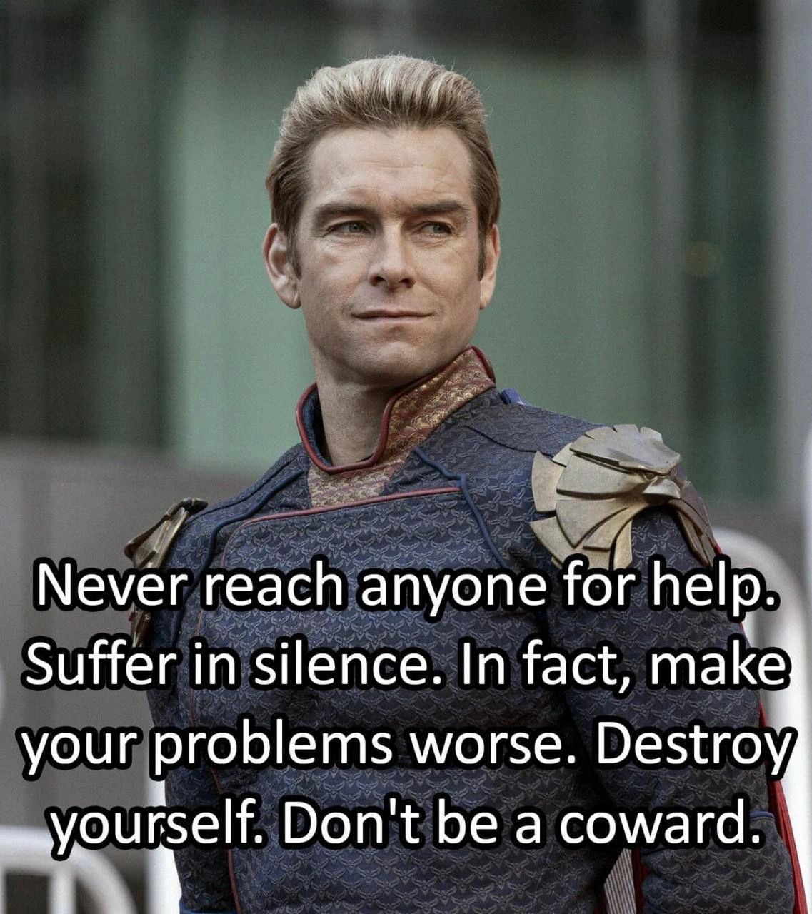 Homelander Advises Developers to Suffer in Silence Like Real Engineers