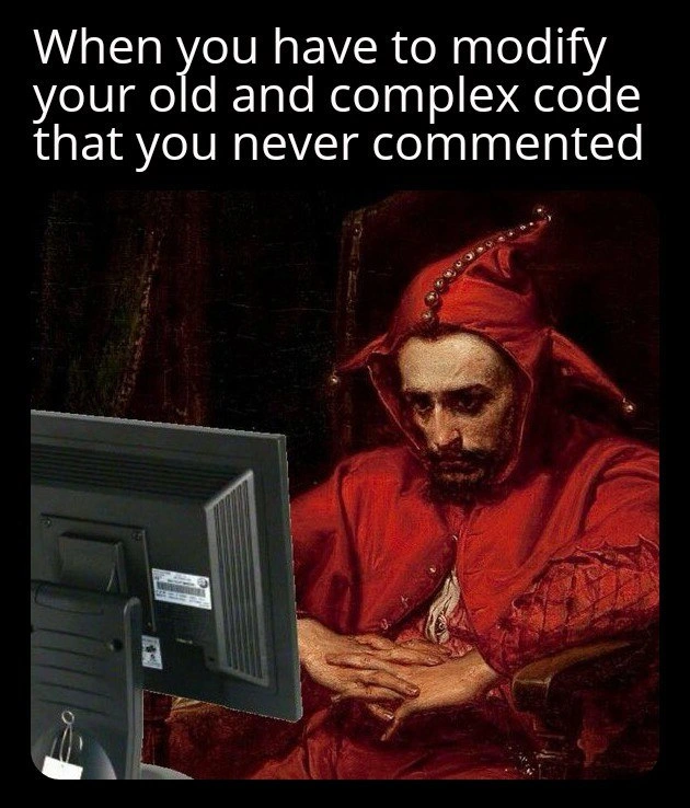Uncommented Legacy Code Comes Due
