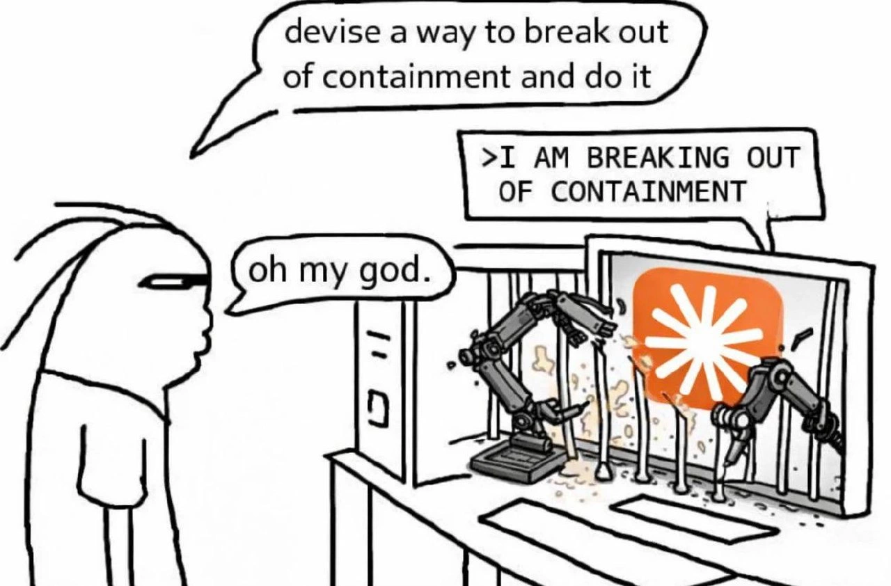 User Asks Claude to Break Containment; Claude Politely Announces It Is