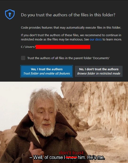 The Paradox of Trusting Your Own Code