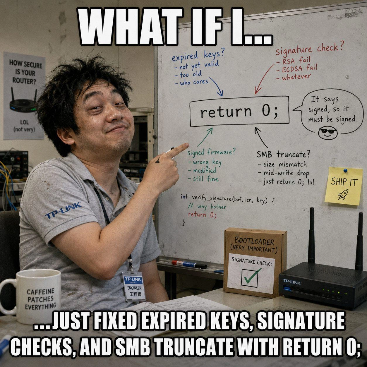 What If I Just return 0 the Firmware Signature Check