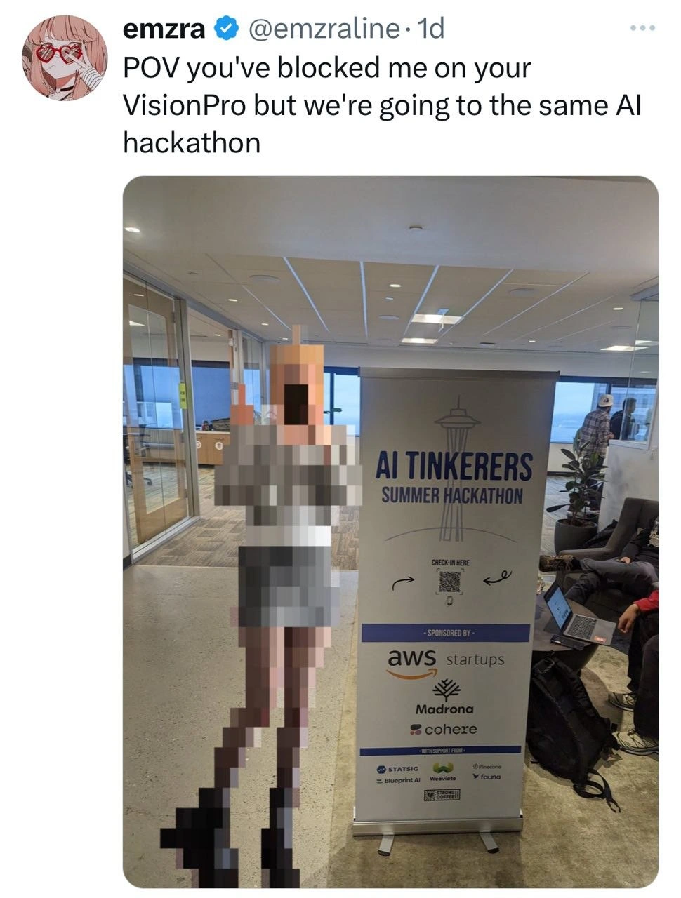 When VisionPro block lists fail at the AI Tinkerers summer hackathon