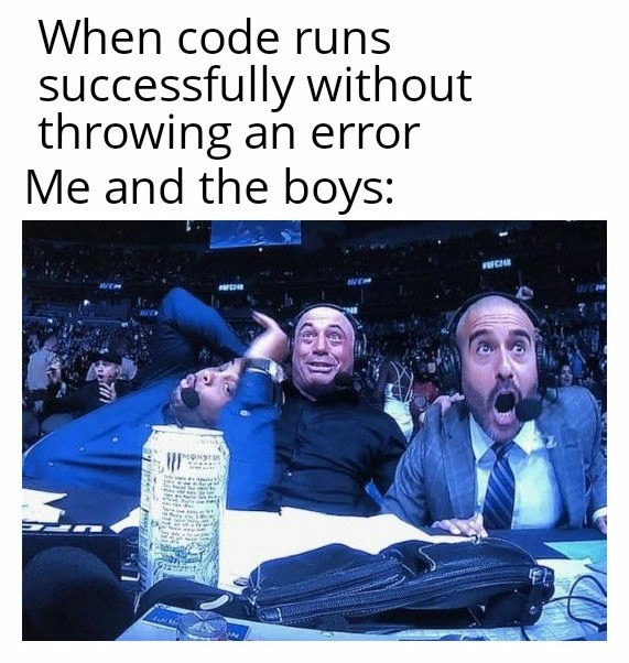 When the Code Just Works