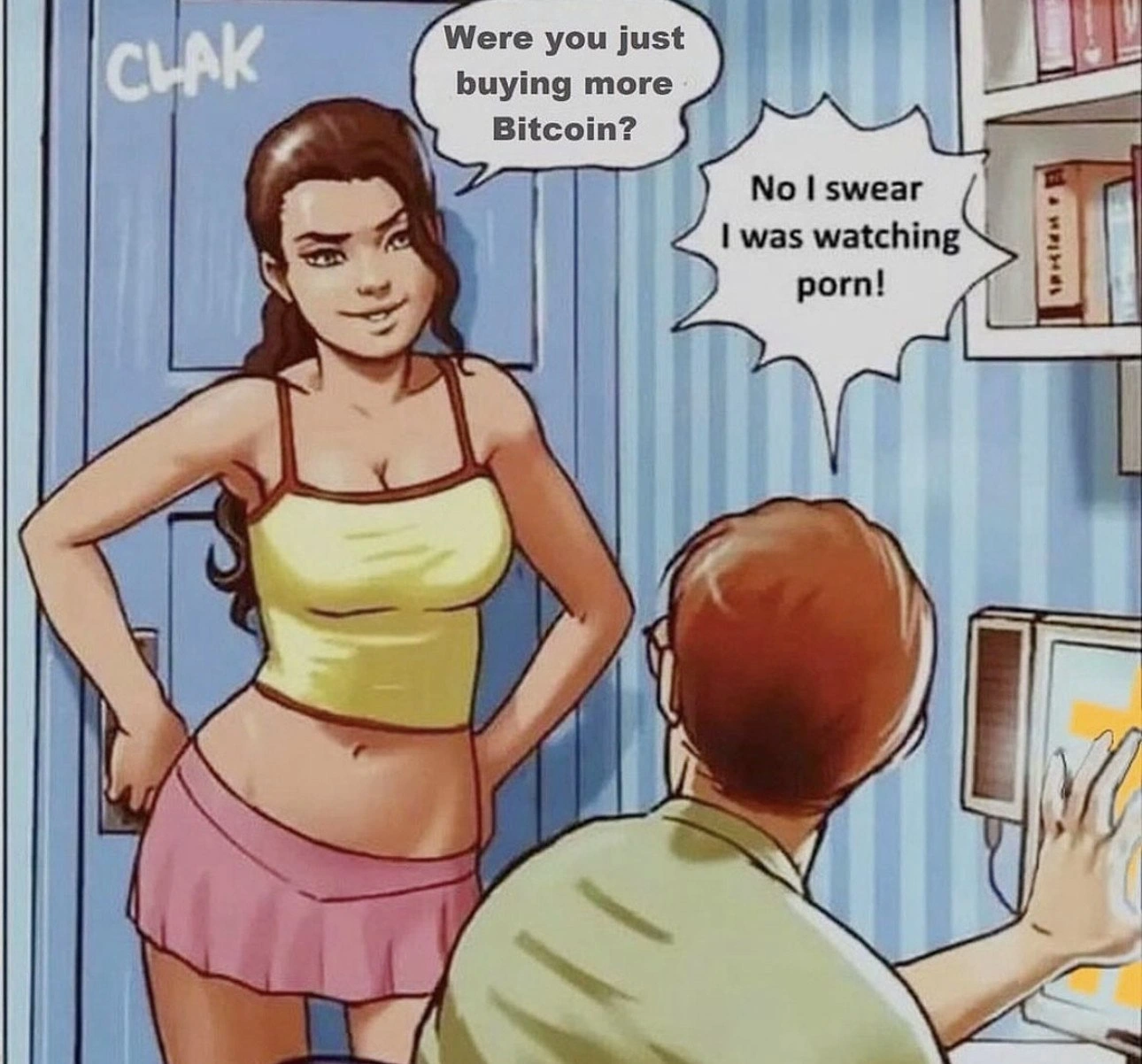 Admitting porn is safer than confessing another impulsive Bitcoin buy