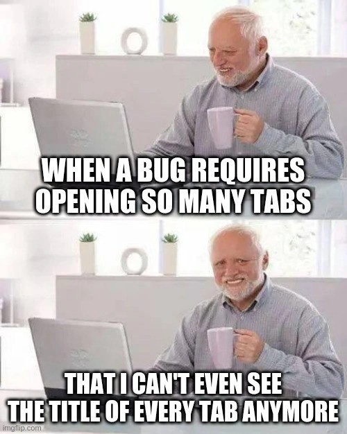 The Browser Tab Overload of Deep Debugging