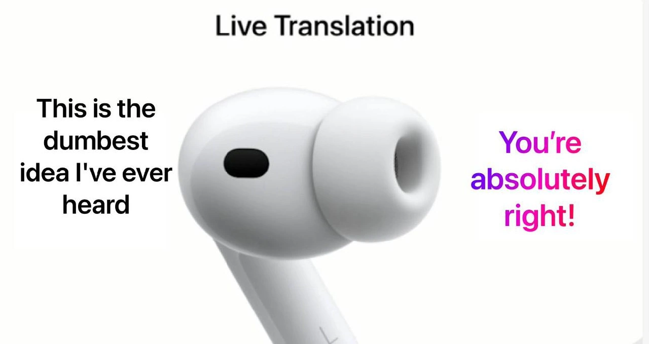 Apple AirPods Live Translation Diplomatically Softens Brutal Feedback