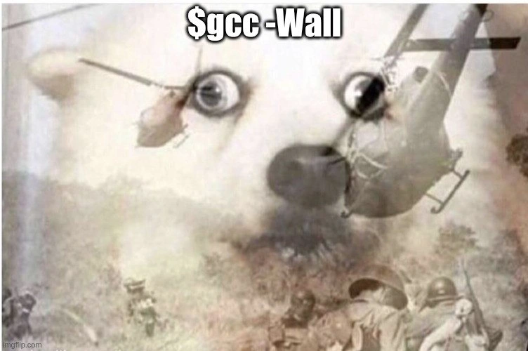 When gcc -Wall turns your codebase into a battlefield of warnings