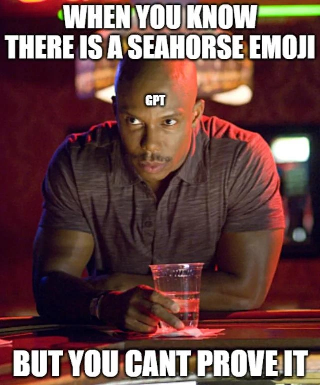 GPT Confidently Claims Nonexistent Seahorse Emoji Exists