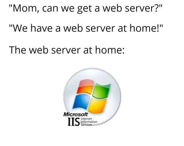 The Disappointing Web Server 'At Home'