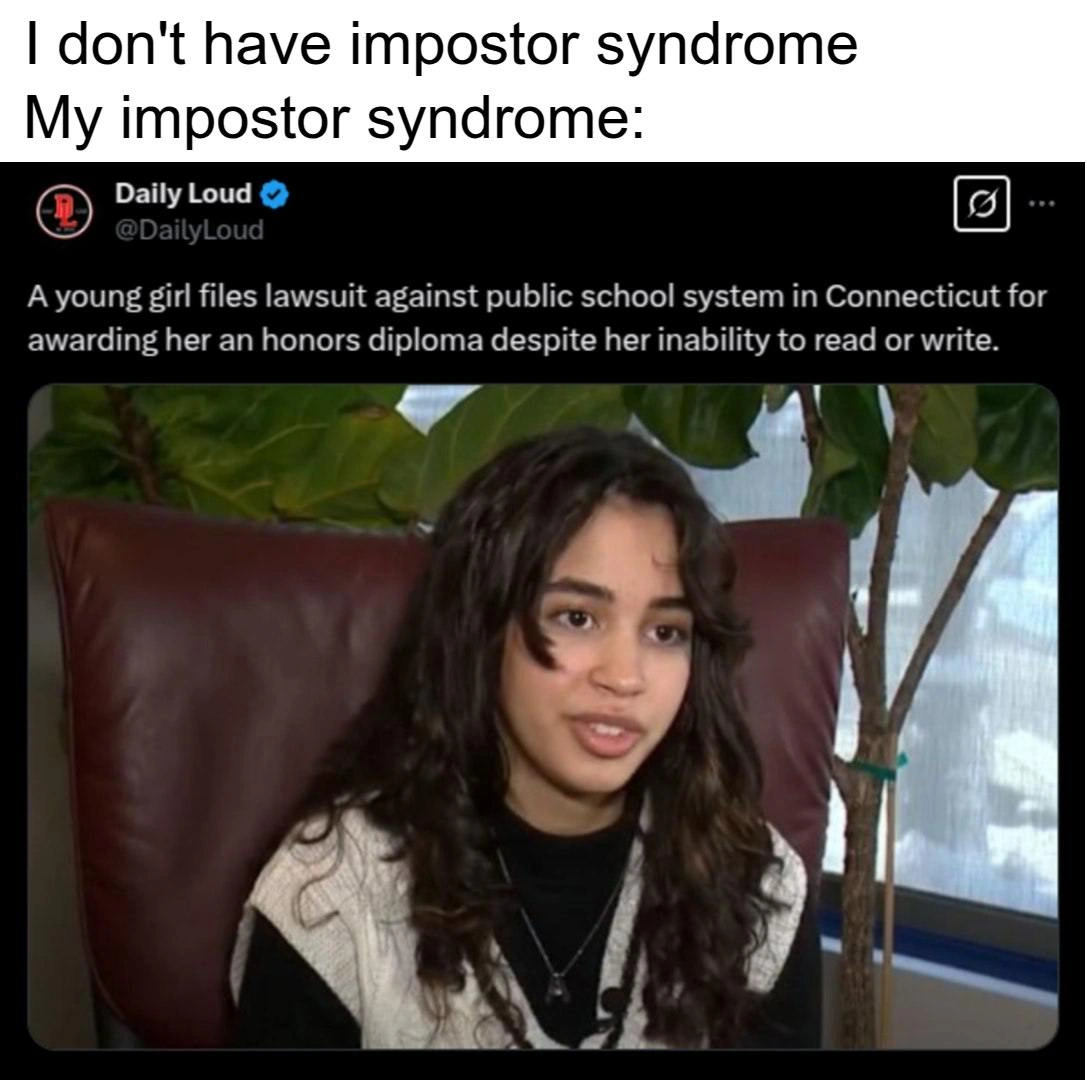 My Impostor Syndrome Graduated with Honors