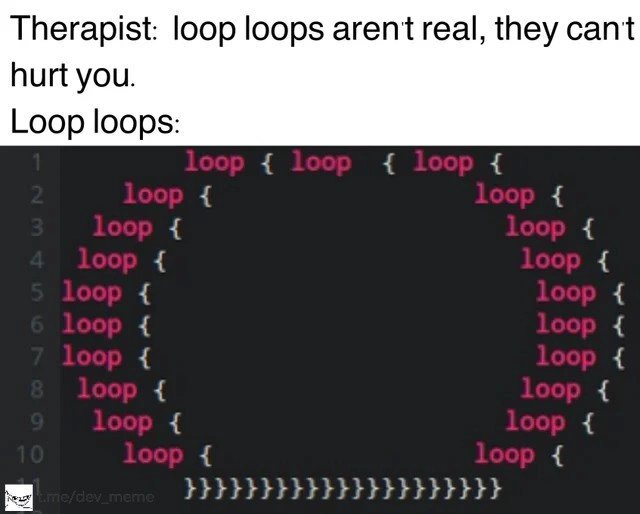 The Loop Loop: A Programmer's Nightmare Fuel